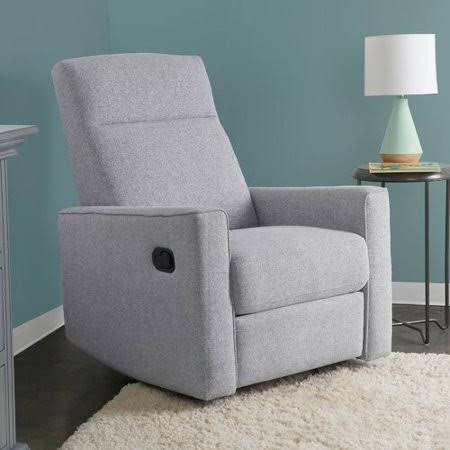 Gray Manual Reclining Glider N9191