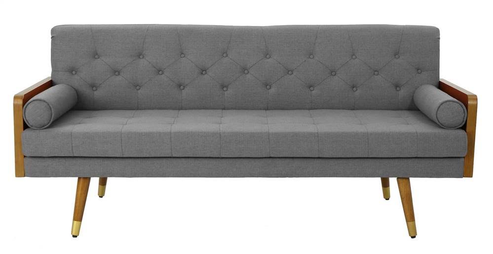 Gray Mid Century Sofa C930556