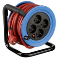 Minitrommel Stahlblech 15M Blue / Cable Red L580281