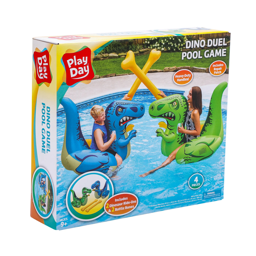 Inflatable Dino Pool Game, Green B148388