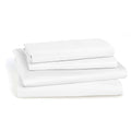 King White Percale Sheet Set W908