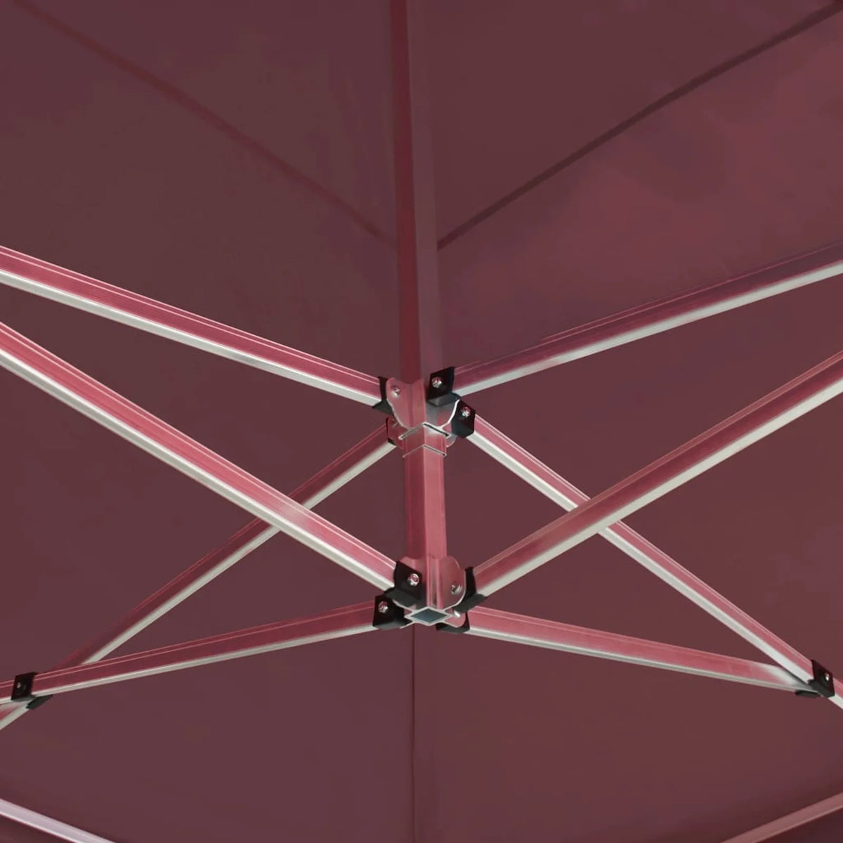 Wine Red Folding Party Tent Gazebo Canopy with Aluminium Frame Z50755