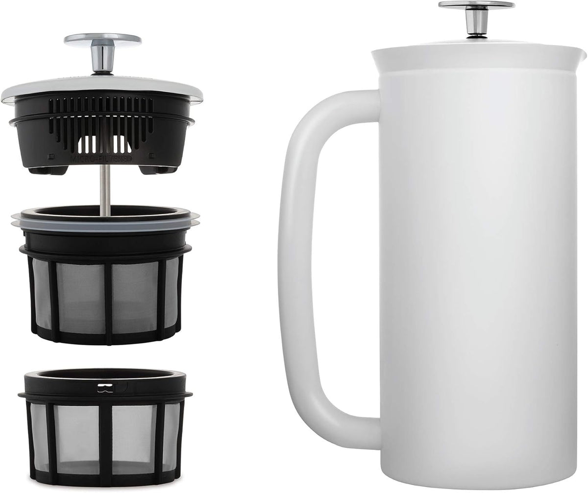 18 Ounce Double Walled Stainless Steel French Press S4652