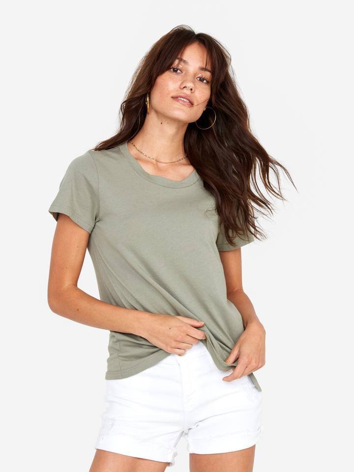 Organic Cotton Classic Tee Sage U661
