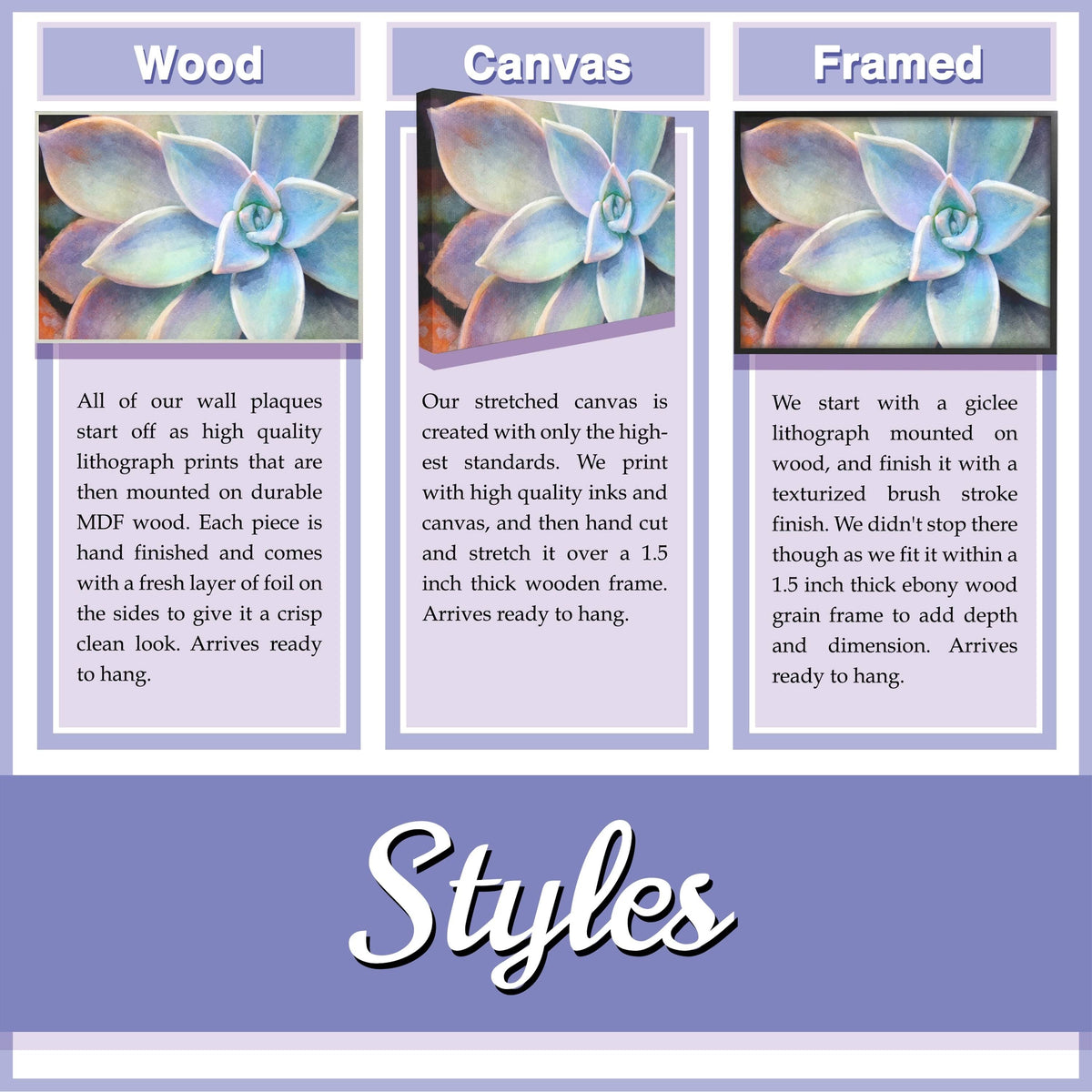 Framed Art S9398