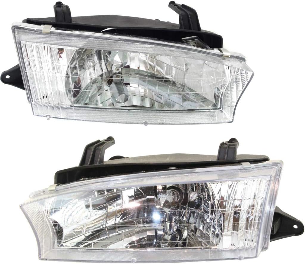 Headlight Assembly Pair with Bulbs O379