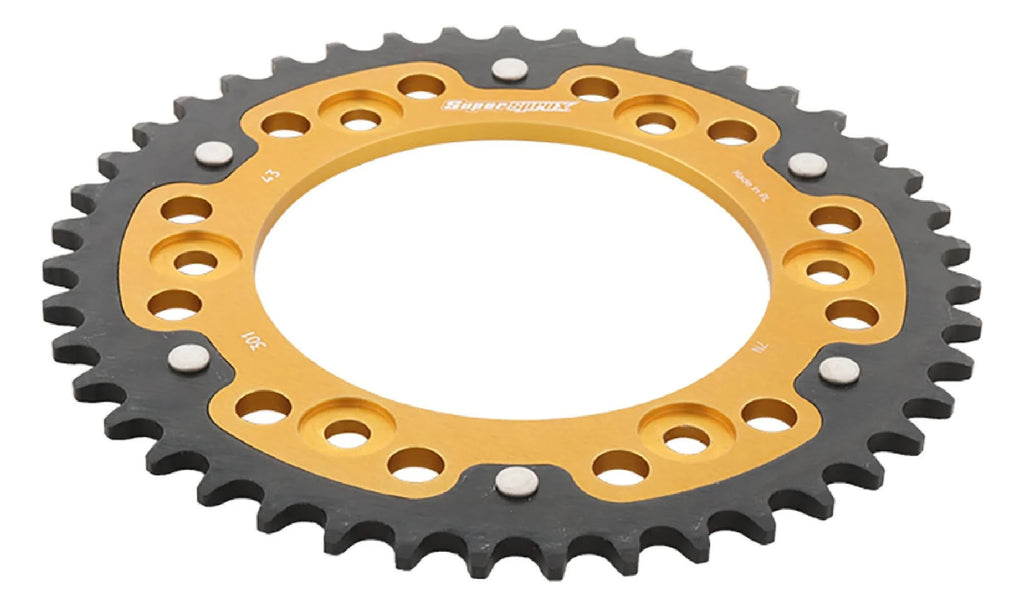 Gold Stealth Sprocket 43T Chain Size 520 E489