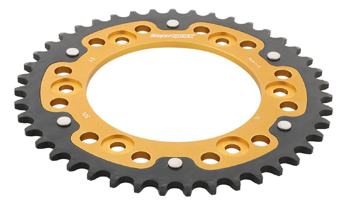 Gold Stealth Sprocket 43T Chain Size 520 E489