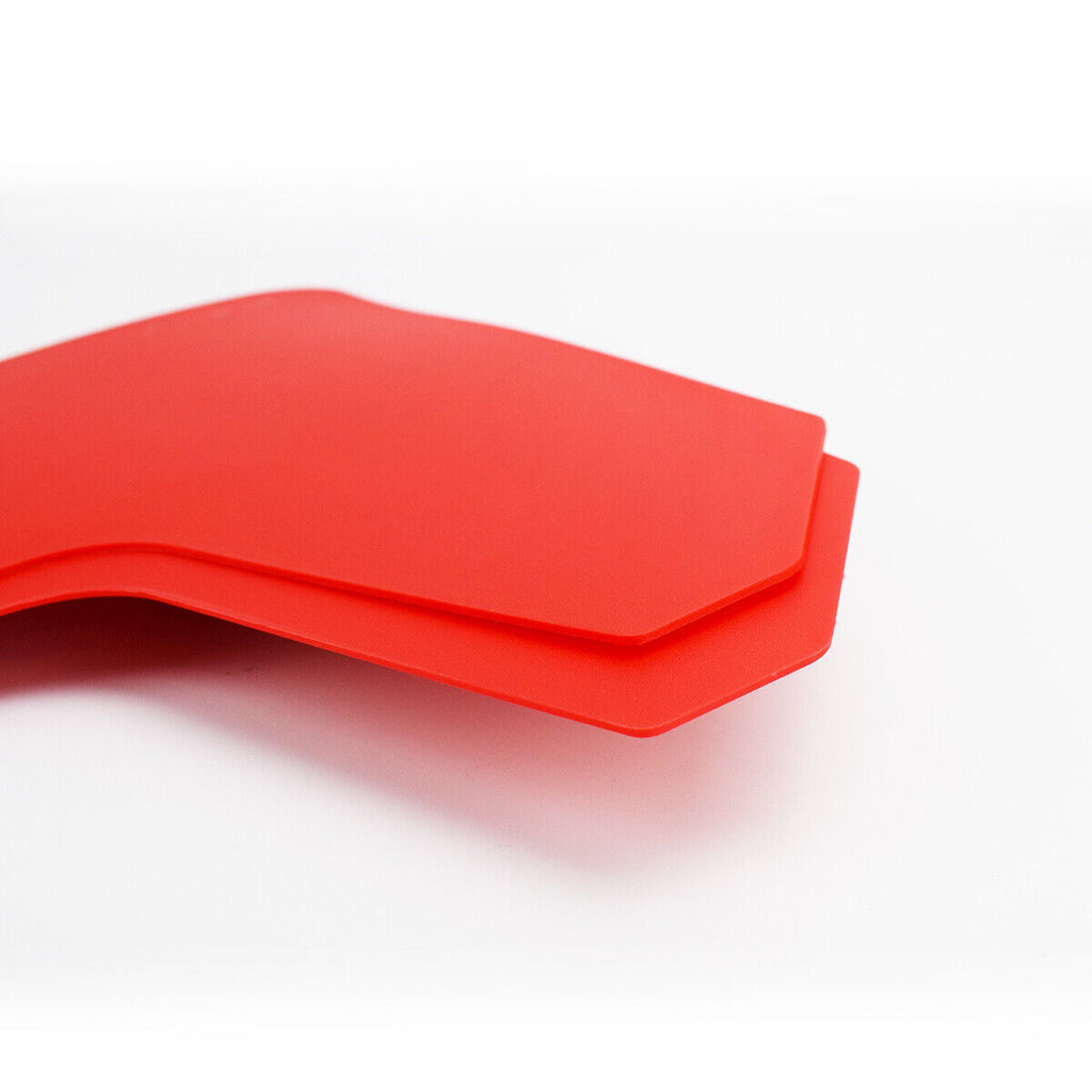 Red Mud Flaps for Honda Civic Type R S Si Coupe U58039