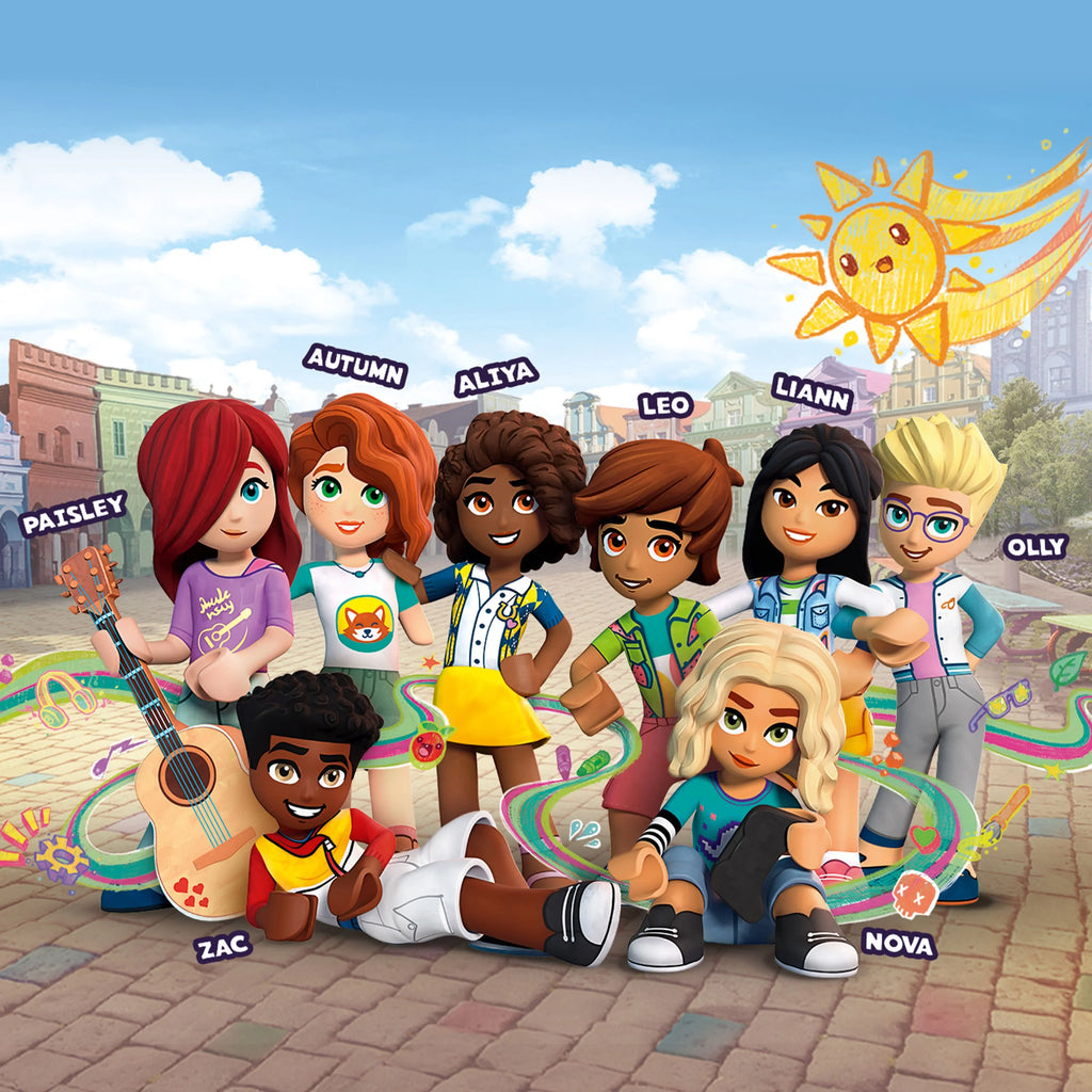 LEGO Friends Skate Park Set 41751 Skateboard Toy and Mini-Doll Playset P16285