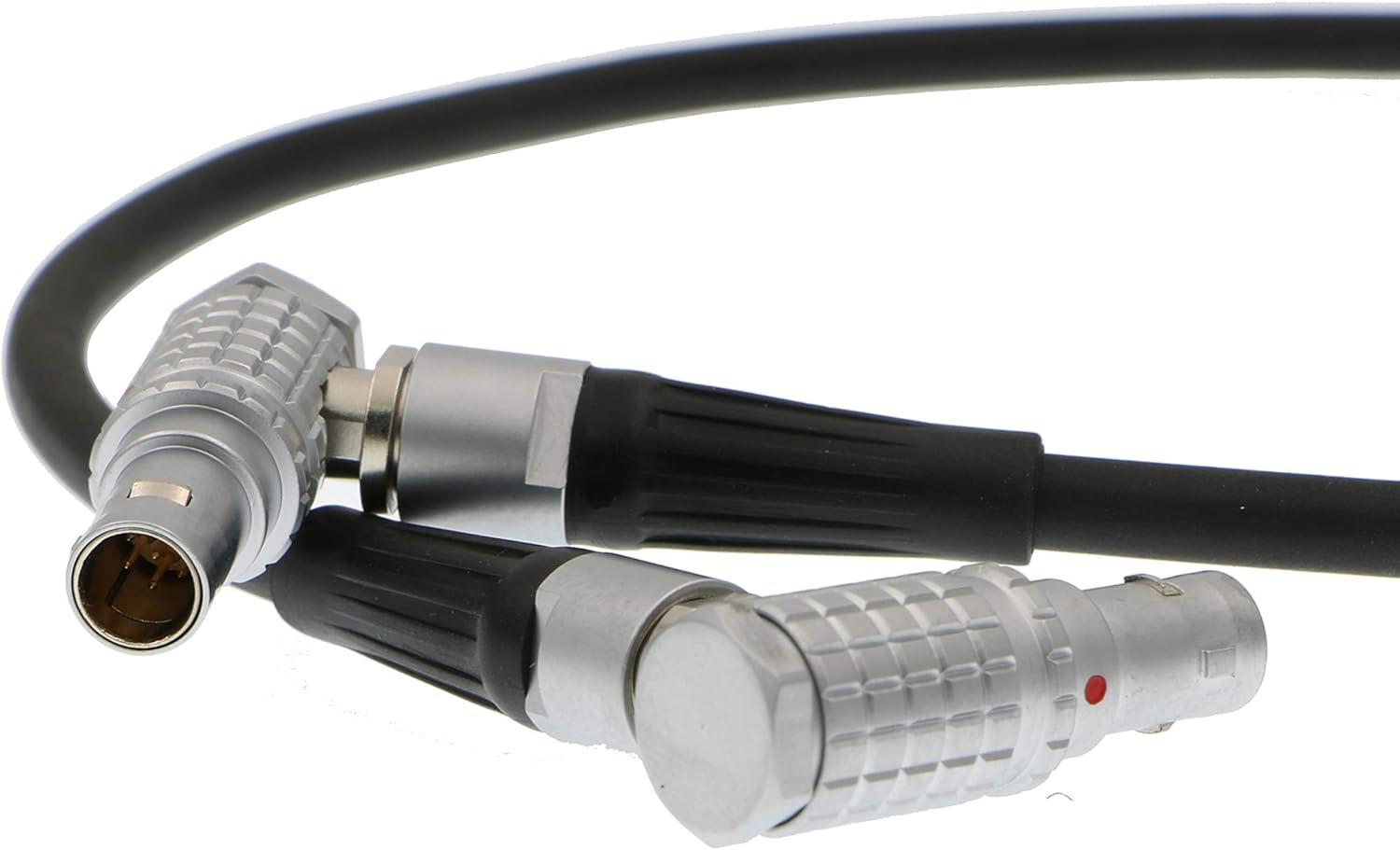7 Pin to 7 Pin Male Motor Connection Cable Right Angle to Straight 60CM Pack of 2 C954