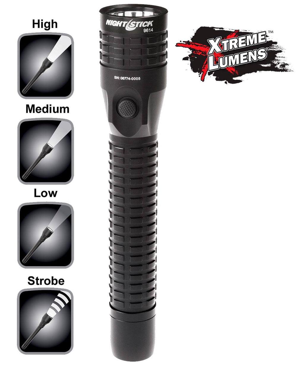 Rechargeable Metal Flashlight H50439