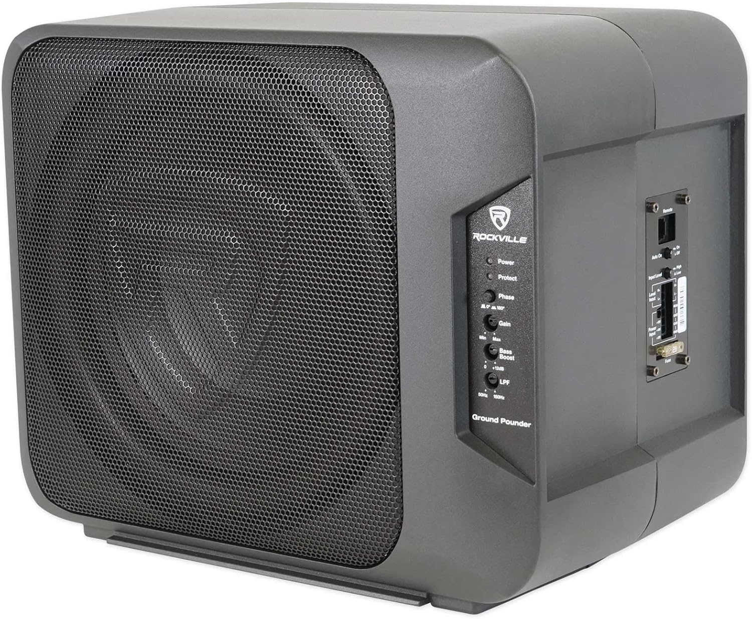 800w Powered Dual 10 Car Subwoofer Aluminum Enclosure V201314