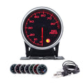 2-1/16 52mm 7 Color 0-80 PSI Fuel Pressure Gauge with Press Alarm A121