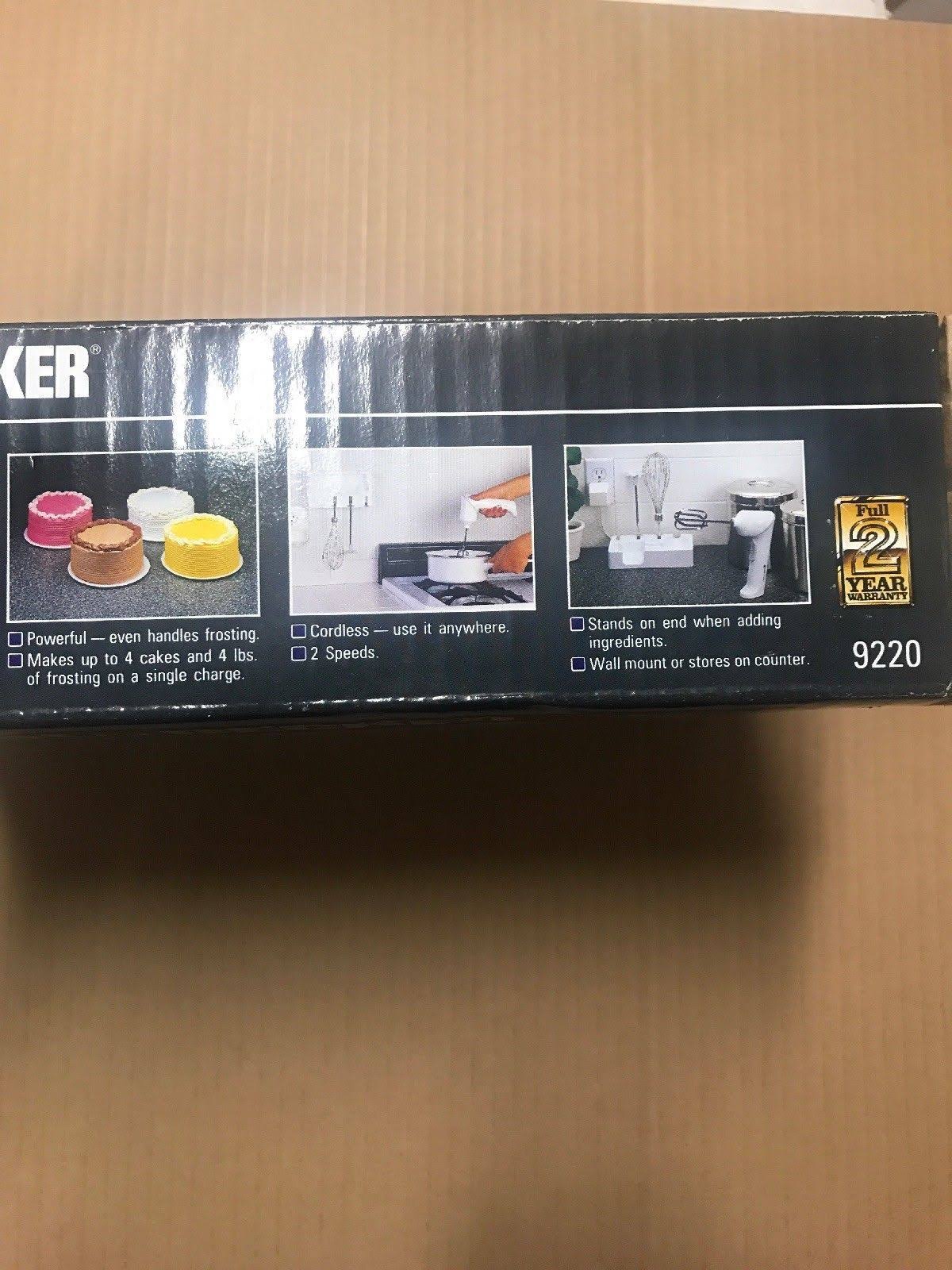 Cordless Handy Mixer Beater Blender N274