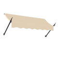 Tan Acrylic Fixed Awning K352