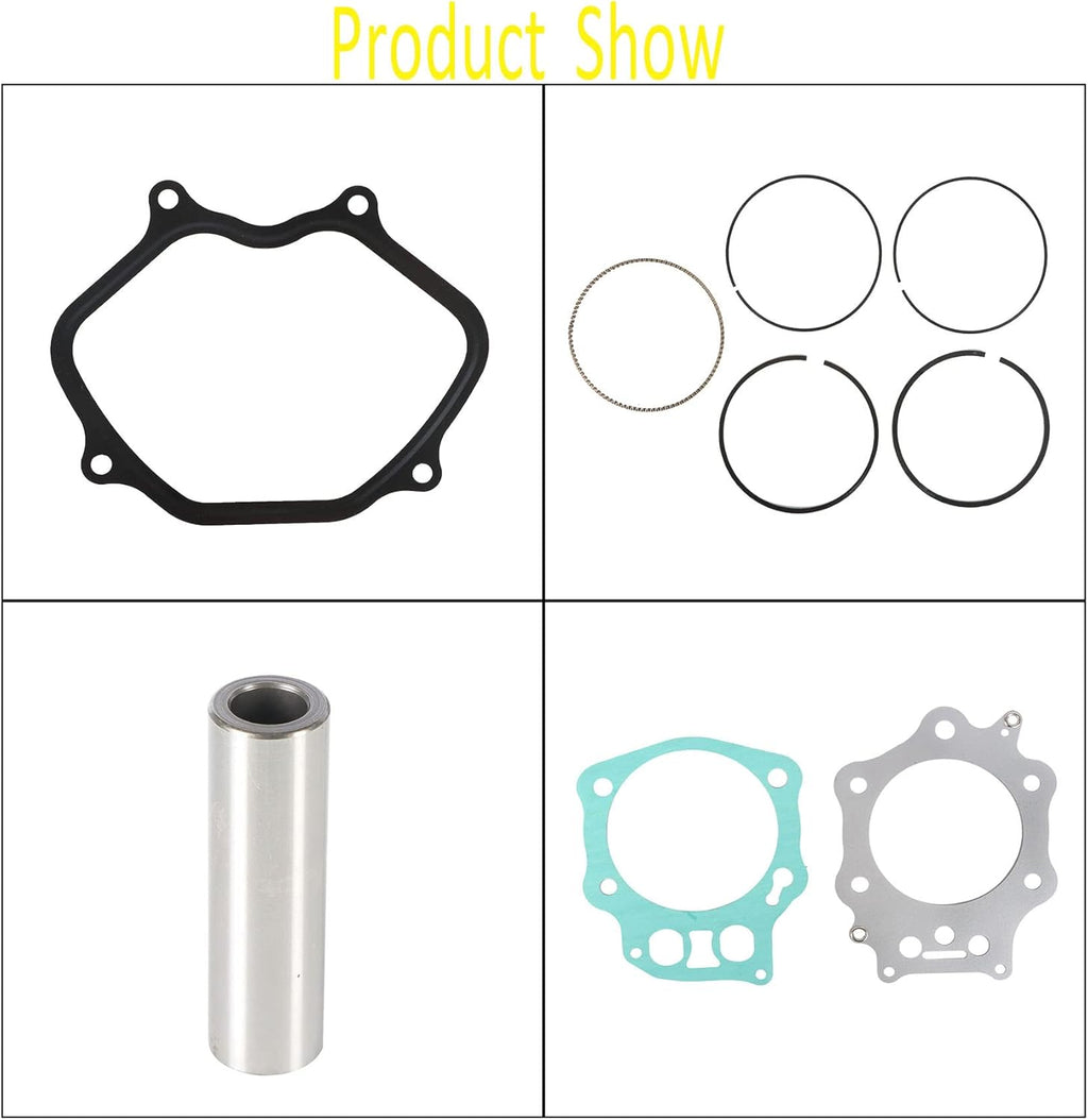 Top End Rebuild Kit Cylinder Piston Gaskets for Honda Foreman 450 1998-2004 G221395