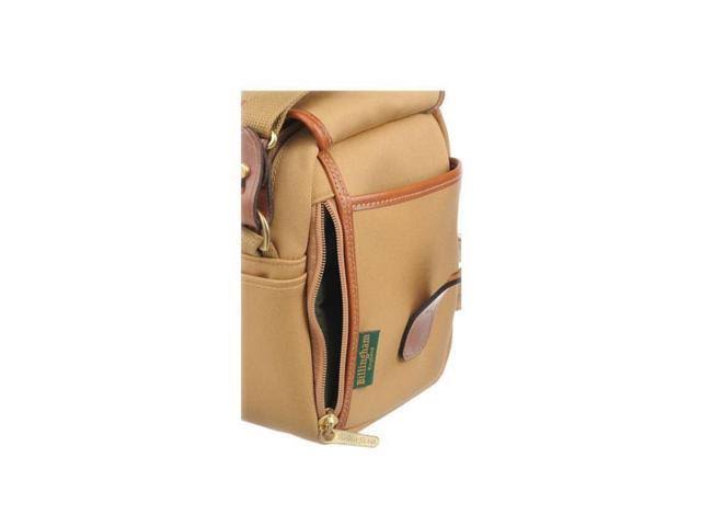 Khaki/Tan Leather Compact Shoulder Bag H9806