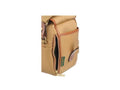 Khaki/Tan Leather Compact Shoulder Bag H9806