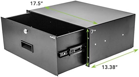 19 Inch Rack Mount Lockable 4U Server Cabinet Drawer O421269