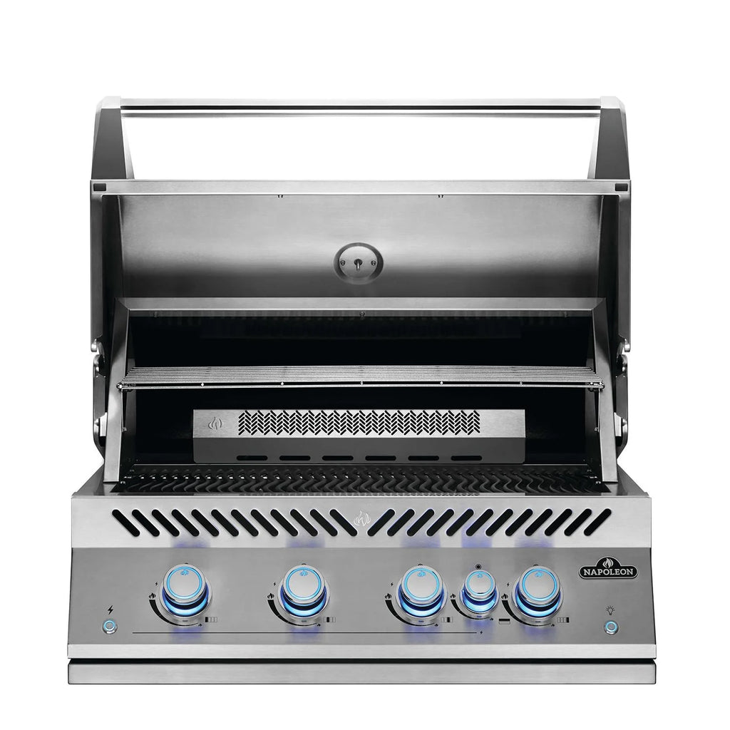 32-Inch Propane Gas Grill with Infrared Rear Burner and Rotisserie Kit R697438