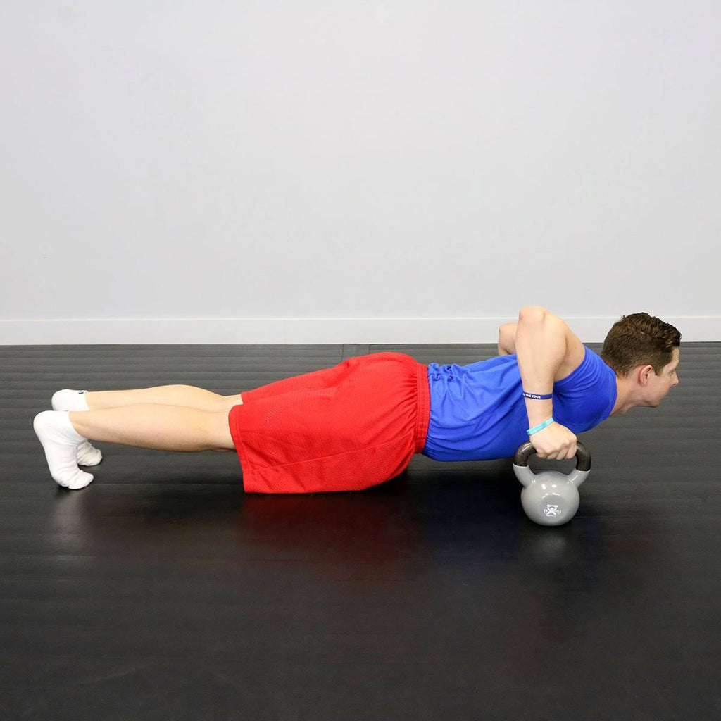 Vinyl Coated Kettlebell 25 lbs Silver K2593