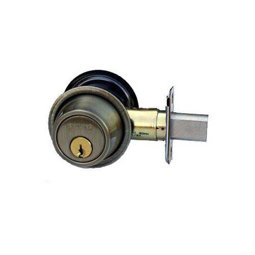 Double Cylinder Deadbolt Satin Chrome M9276