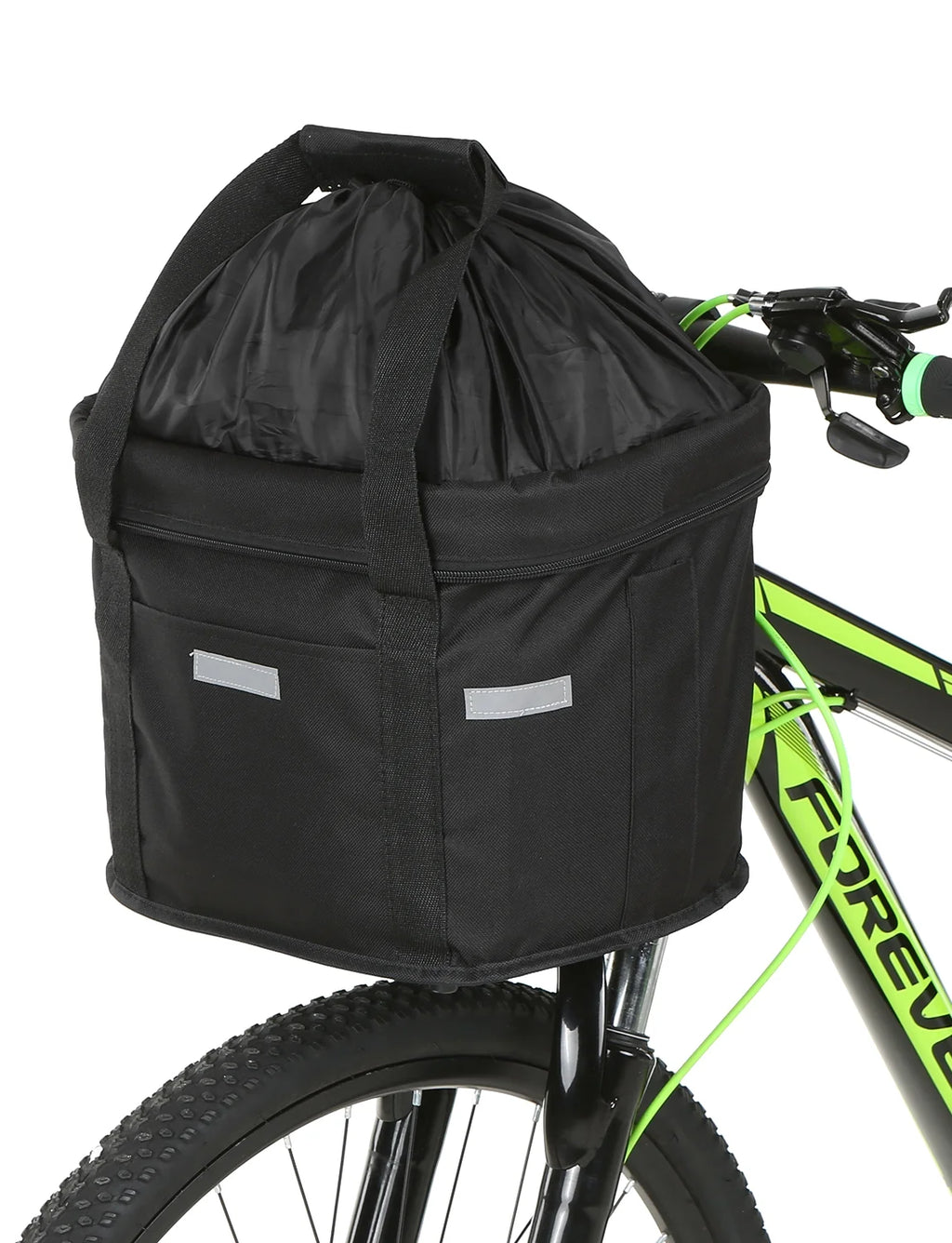 Bicycle Front Basket Removable Waterproof Pet Carrier K250528