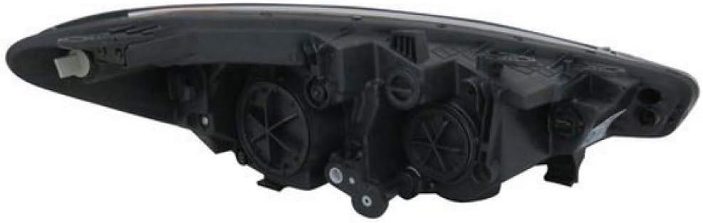 Driver Side Halogen Headlight with LED Position A10867