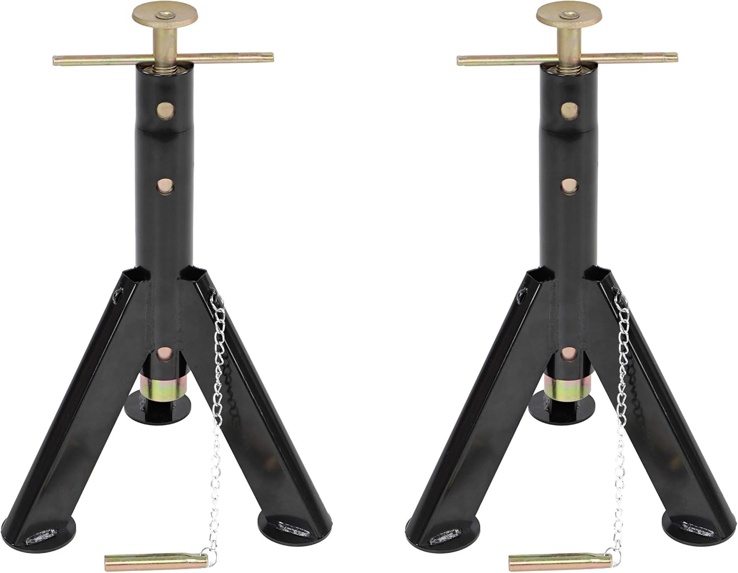 16 to 25in Telescoping Heavy Duty RV Stabilizer Jacks Set 2-Pack G906