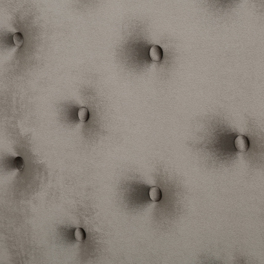 Studded Headboard, Gray, Full/Queen X685032