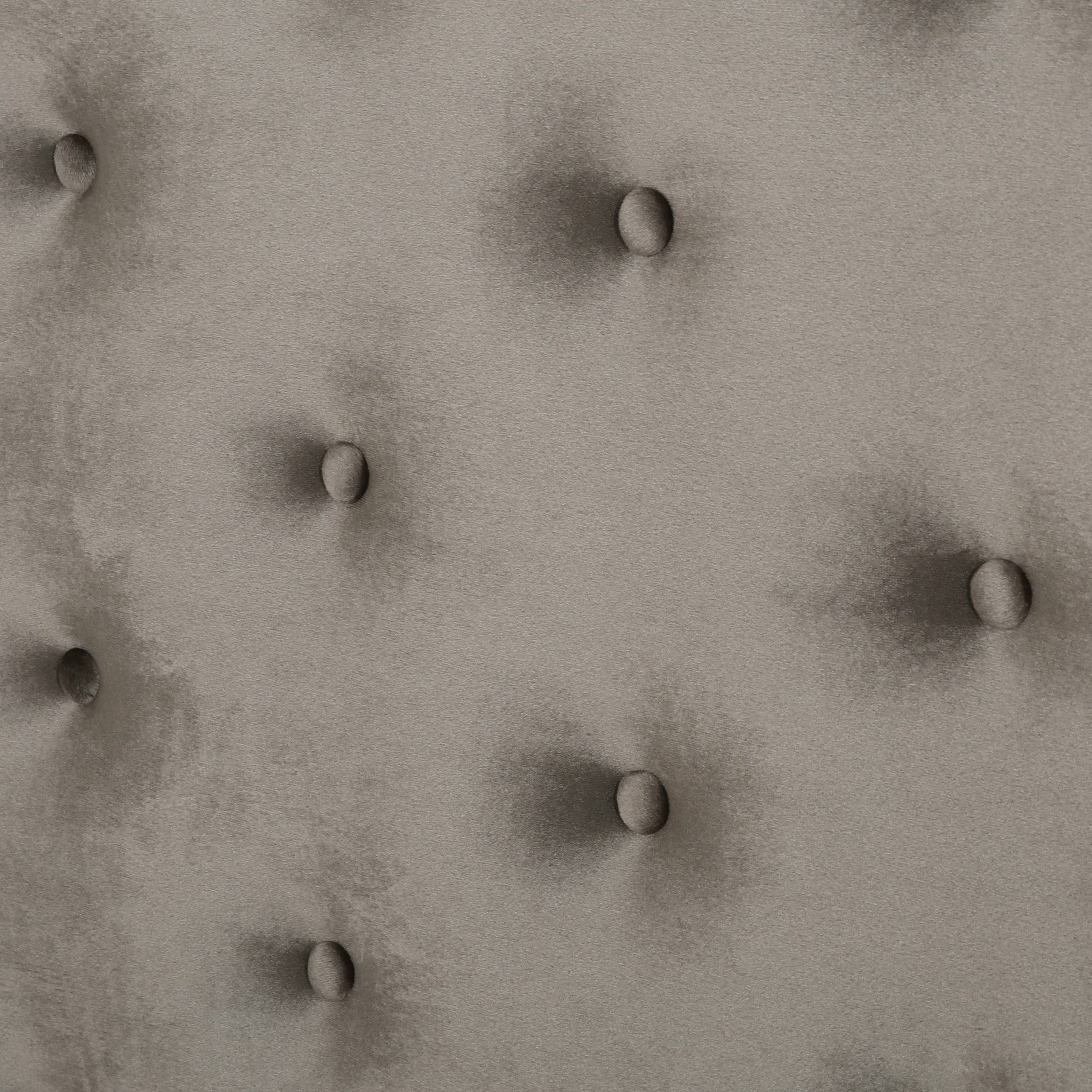Studded Headboard, Gray, Full/Queen X685032