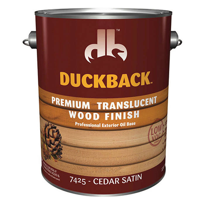 Cedar Satin Translucent Wood Finish, 1 Gallon A6856