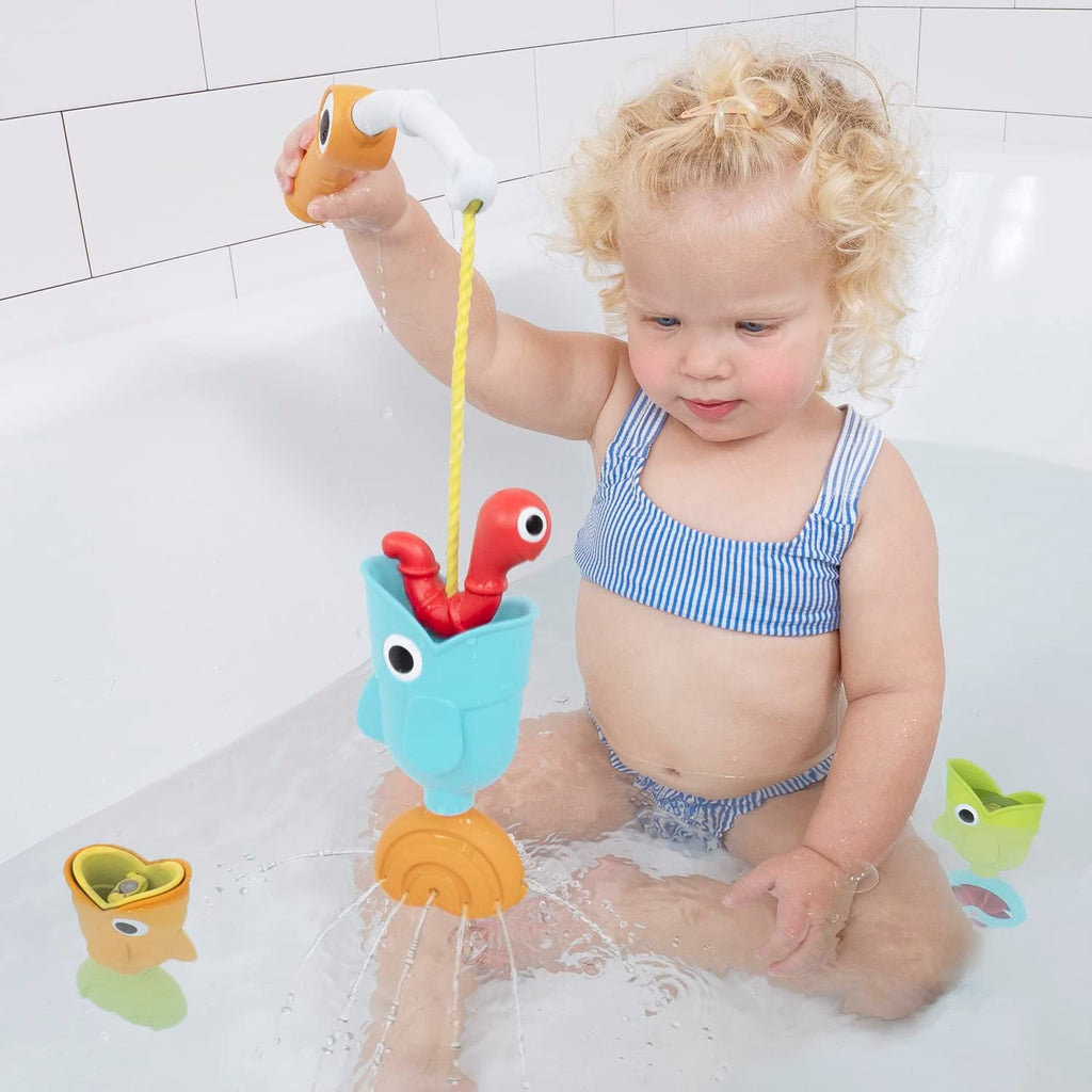4 Piece Baby Bath Fishing Pole Toy Set M339