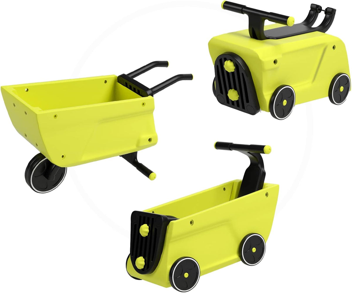 3 in 1 Ride on Push Car (Orange) H77271