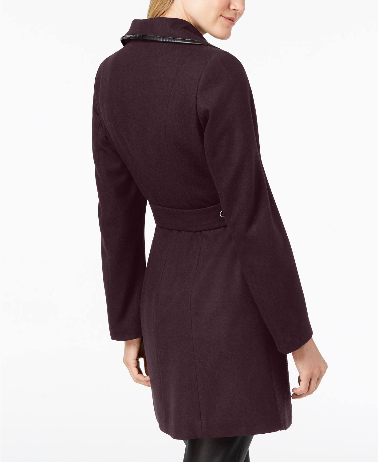 Wool-Blend Coat J14202