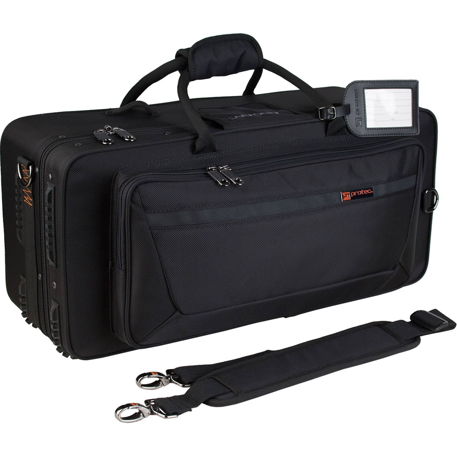 Black Double Trumpet Case V1782