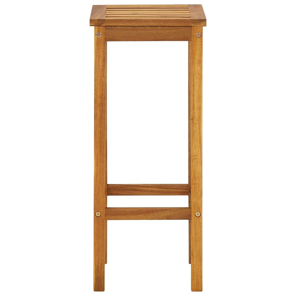 3 Piece Solid Acacia Wood Garden Furniture Set Q86556