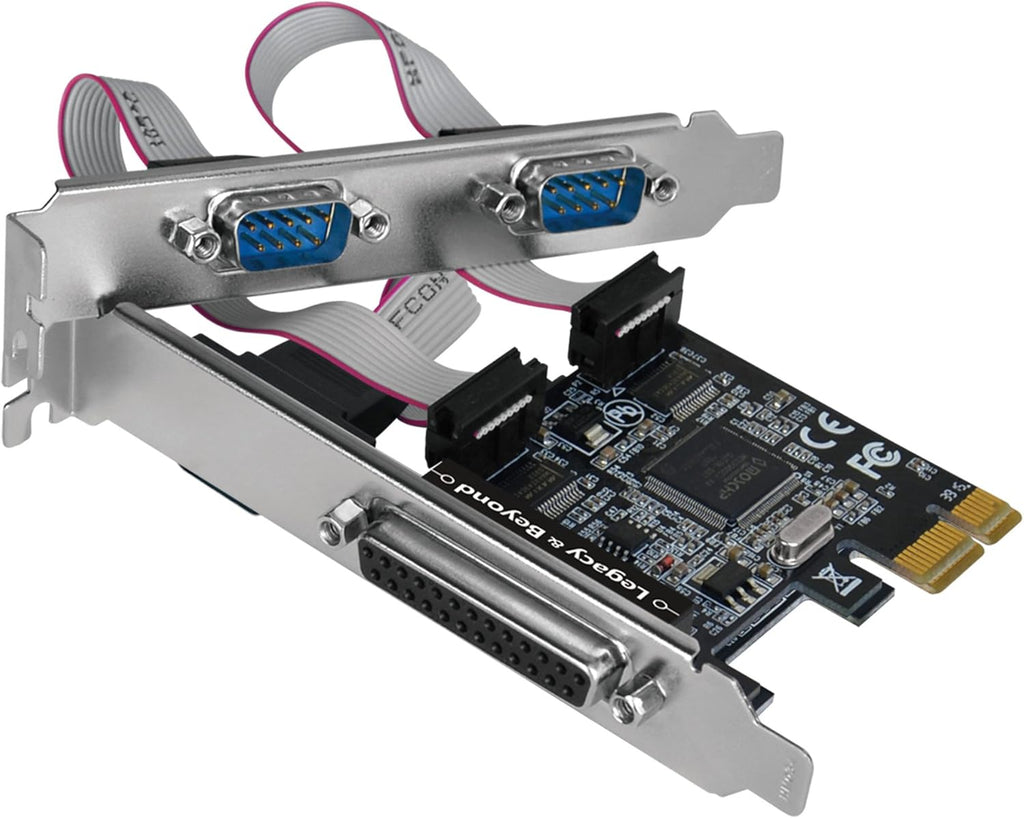 Quad (4 Port) Serial RS-232 PCIe Card with 16C550 UART Pack of 2 A942