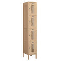 Four Tier Vented Metal Locker G13476
