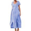 Solid Tee Dress L458932