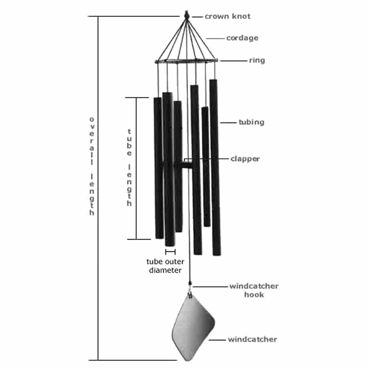 Nashville Mezzo Wind Chime Y206870