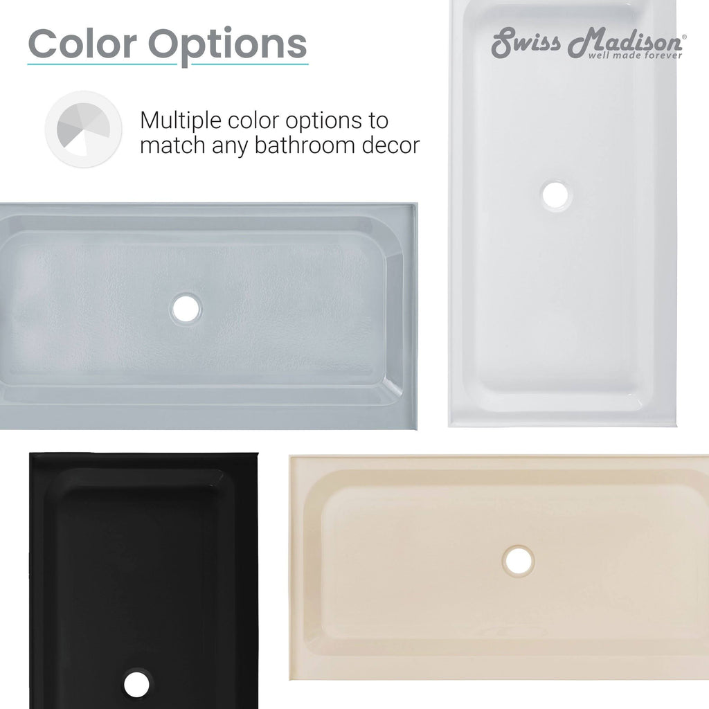 Gray Single Shower Base X38651