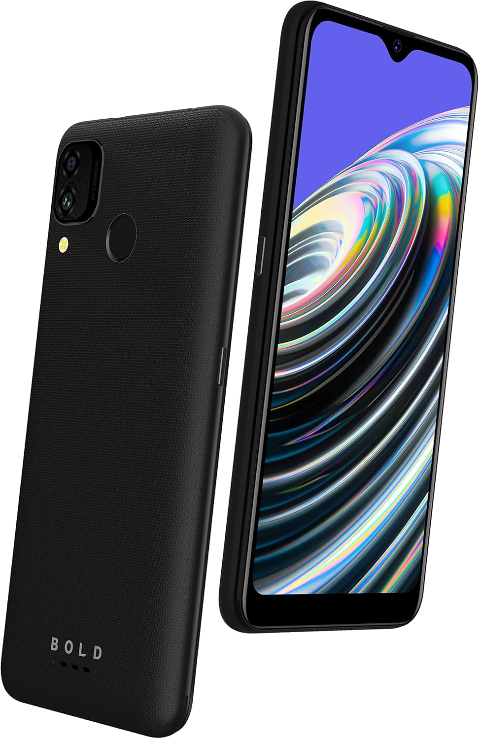 Black 6.1” HD+ Infinity Display 32 GB Dual 13MP Camera Unlocked Phone Pack of 2 O808