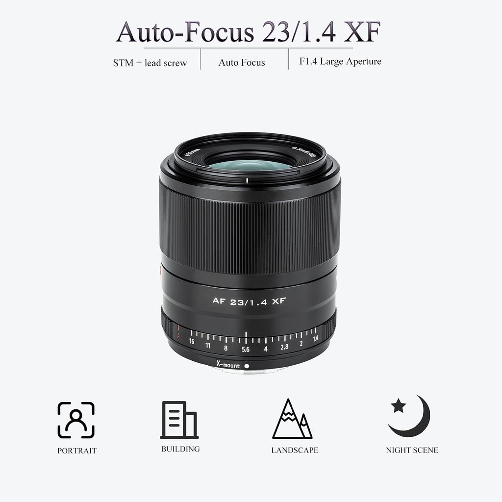 23mm F1.4 XF Auto Focus Prime Wide Angle Lens F332863