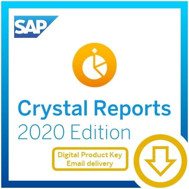 Crystal Reports 2020 Reporting Software [64-Bit] [PC Download] M89479