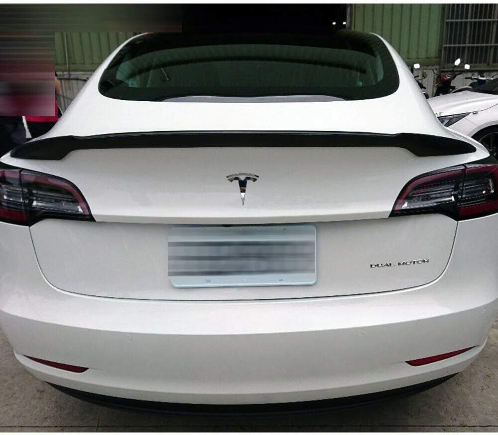 Glossy Black Rear Trunk Lid Spoiler Wing J1078
