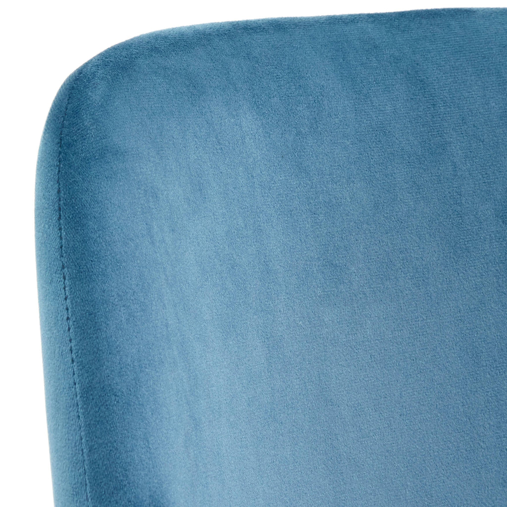Blue Dining Chair Set of 2 F628