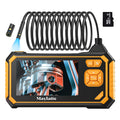 4.3 Inch 1080P HD IP67 Waterproof Inspection Camera with 8 LED Lights and 32GB Card H400
