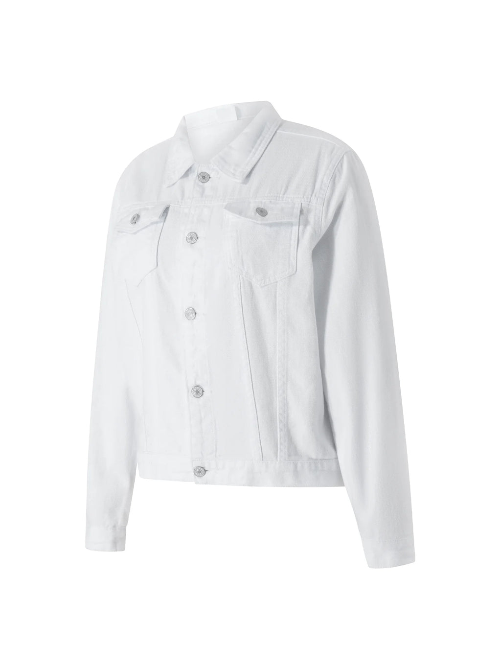 Women's Stretch Fitted Denim Jean Jacket T5645